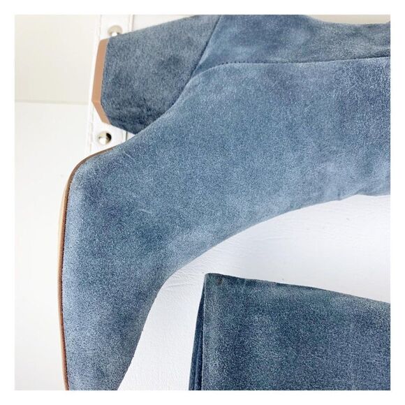 Splendid Clayton Grey Suede Slouchy‎ Knee-High Pointed Toe Boot 5.5 - Picture 8 of 12